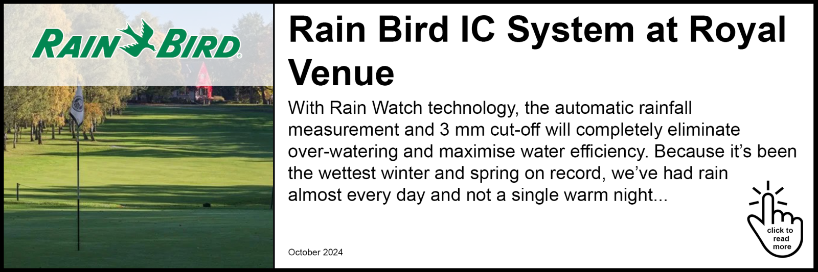 Rain Bird IC System at Royal Venue